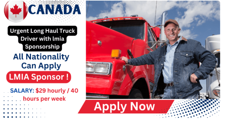 Truck Driver Jobs in Canada with Visa Sponsorship 2026  How Foreigners Can Apply